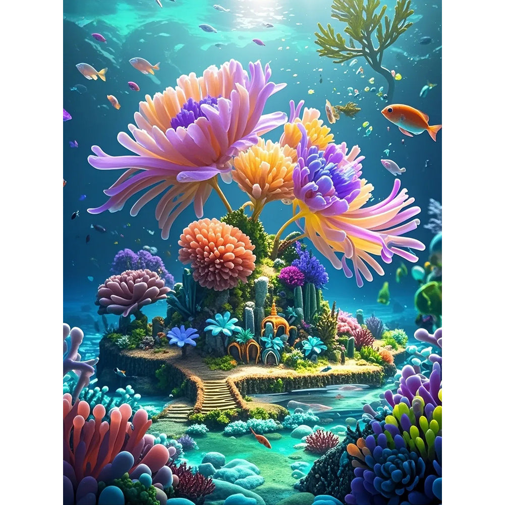 Diamond Painting - Full Round - Coral Hut (30*40CM)