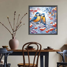 Load image into Gallery viewer, Diamond Painting - Full Round - Blue Bird (40*40CM)
