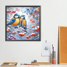 Load image into Gallery viewer, Diamond Painting - Full Round - Blue Bird (40*40CM)
