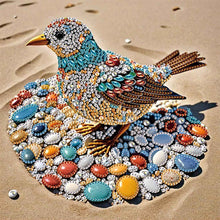 Load image into Gallery viewer, Diamond Painting - Partial Special Shaped - Abstract Pebble Bird (30*30CM)
