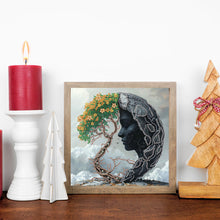 Load image into Gallery viewer, Diamond Painting - Partial Special Shaped - Abstract Art Woman (30*30CM)

