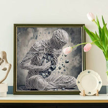 Load image into Gallery viewer, Diamond Painting - Partial Special Shaped - Abstract Art Portrait (30*30CM)
