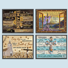 Load image into Gallery viewer, 4 Pcs Diamond Painting - Partial Special Shaped - English (40*30CM)
