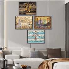 Load image into Gallery viewer, 4 Pcs Diamond Painting - Partial Special Shaped - English (40*30CM)
