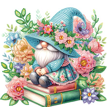 Load image into Gallery viewer, 4 Pcs Diamond Painting - Partial Special Shaped - Gnome (30*30CM)
