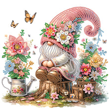 Load image into Gallery viewer, 4 Pcs Diamond Painting - Partial Special Shaped - Gnome (30*30CM)
