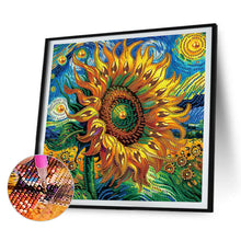 Load image into Gallery viewer, 4 Pcs Diamond Painting - Partial Special Shaped - Flowers (30*30CM)
