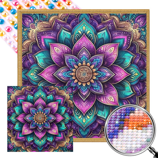 AB Diamond Painting - Full Round - Mandala (40*40CM)