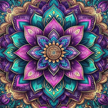 Load image into Gallery viewer, AB Diamond Painting - Full Round - Mandala (40*40CM)
