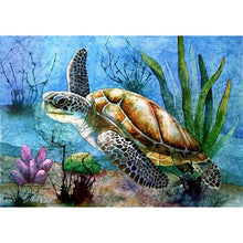 Load image into Gallery viewer, Diamond Painting - Full Square - Sea Turtle (30*20CM)
