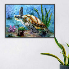 Load image into Gallery viewer, Diamond Painting - Full Square - Sea Turtle (30*20CM)
