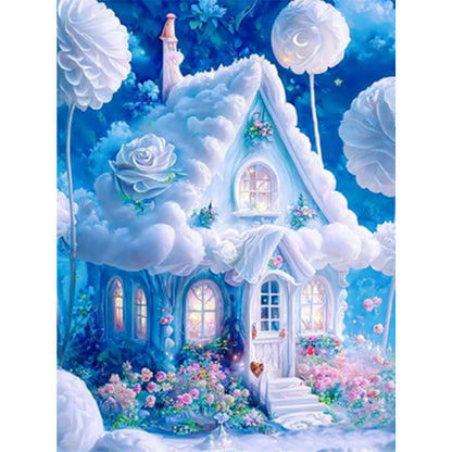 Diamond Painting - Full Square - White Hut (30*40CM)