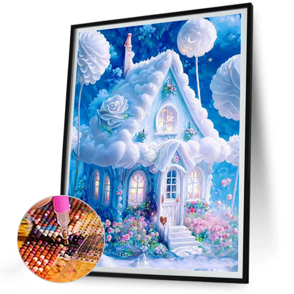 Diamond Painting - Full Square - White Hut (30*40CM)