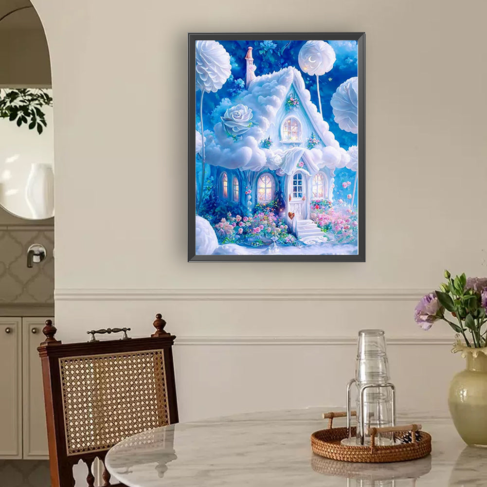 Diamond Painting - Full Square - White Hut (30*40CM)
