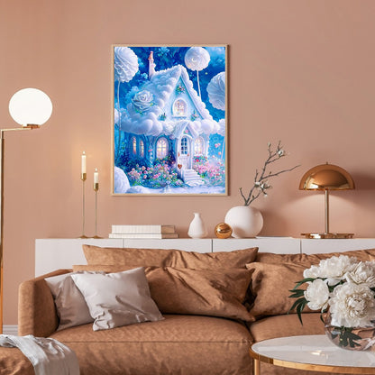 Diamond Painting - Full Square - White Hut (30*40CM)