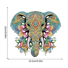 Load image into Gallery viewer, Acrylic Special Shape Animals Diamond Painting Ornaments for Garden Window Decor
