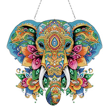 Load image into Gallery viewer, Acrylic Special Shape Animals Diamond Painting Ornaments for Garden Window Decor
