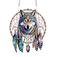 Load image into Gallery viewer, Acrylic Special Shape Animals Diamond Painting Ornaments for Garden Window Decor
