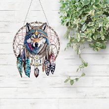 Load image into Gallery viewer, Acrylic Special Shape Animals Diamond Painting Ornaments for Garden Window Decor
