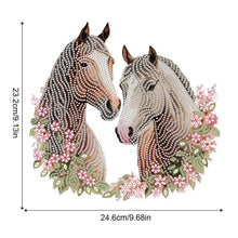 Load image into Gallery viewer, Acrylic Special Shape Animals Diamond Painting Ornaments for Garden Window Decor
