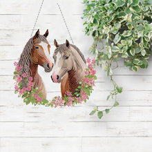 Load image into Gallery viewer, Acrylic Special Shape Animals Diamond Painting Ornaments for Garden Window Decor
