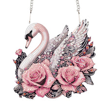 Load image into Gallery viewer, Acrylic Special Shape Animals Diamond Painting Ornaments for Garden Window Decor
