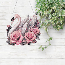 Load image into Gallery viewer, Acrylic Special Shape Animals Diamond Painting Ornaments for Garden Window Decor
