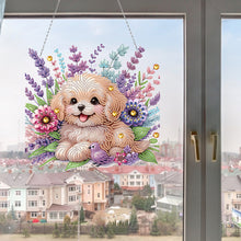 Load image into Gallery viewer, Acrylic Special Shape Animals Diamond Painting Ornaments for Garden Window Decor
