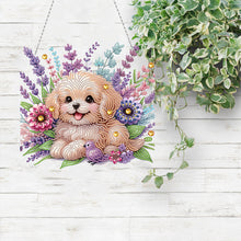 Load image into Gallery viewer, Acrylic Special Shape Animals Diamond Painting Ornaments for Garden Window Decor
