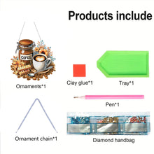 Load image into Gallery viewer, Acrylic Special Shape Animals Diamond Painting Ornaments for Garden Window Decor
