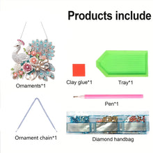 Load image into Gallery viewer, Acrylic Special Shape Animals Diamond Painting Ornaments for Garden Window Decor
