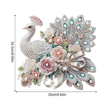 Load image into Gallery viewer, Acrylic Special Shape Animals Diamond Painting Ornaments for Garden Window Decor
