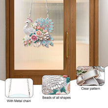 Load image into Gallery viewer, Acrylic Special Shape Animals Diamond Painting Ornaments for Garden Window Decor
