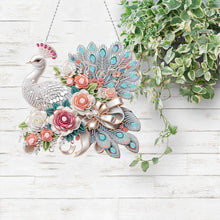 Load image into Gallery viewer, Acrylic Special Shape Animals Diamond Painting Ornaments for Garden Window Decor
