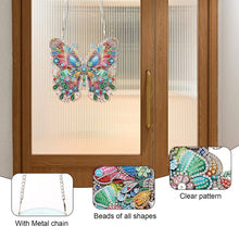 Load image into Gallery viewer, Acrylic Special Shape Animals Diamond Painting Ornaments for Garden Window Decor
