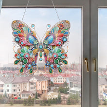 Load image into Gallery viewer, Acrylic Special Shape Animals Diamond Painting Ornaments for Garden Window Decor
