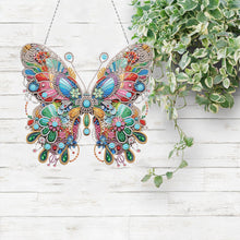 Load image into Gallery viewer, Acrylic Special Shape Animals Diamond Painting Ornaments for Garden Window Decor
