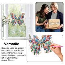 Load image into Gallery viewer, Acrylic Special Shape Animals Diamond Painting Ornaments for Garden Window Decor
