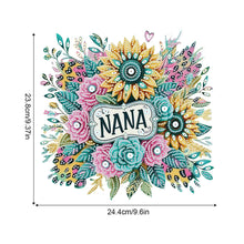 Load image into Gallery viewer, Acrylic Special Shape Animals Diamond Painting Ornaments for Garden Window Decor
