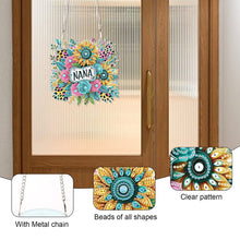 Load image into Gallery viewer, Acrylic Special Shape Animals Diamond Painting Ornaments for Garden Window Decor
