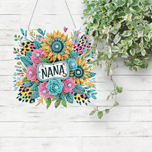 Load image into Gallery viewer, Acrylic Special Shape Animals Diamond Painting Ornaments for Garden Window Decor
