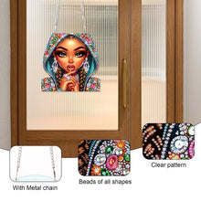 Load image into Gallery viewer, Acrylic Special Shape Animals Diamond Painting Ornaments for Garden Window Decor
