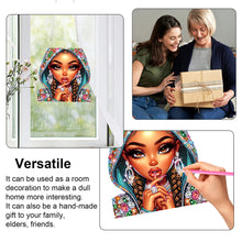 Load image into Gallery viewer, Acrylic Special Shape Animals Diamond Painting Ornaments for Garden Window Decor
