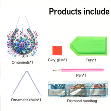 Load image into Gallery viewer, Acrylic Special Shape Animals Diamond Painting Ornaments for Garden Window Decor
