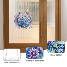Load image into Gallery viewer, Acrylic Special Shape Animals Diamond Painting Ornaments for Garden Window Decor
