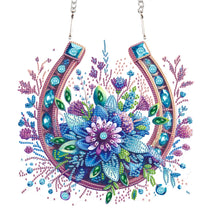 Load image into Gallery viewer, Acrylic Special Shape Animals Diamond Painting Ornaments for Garden Window Decor
