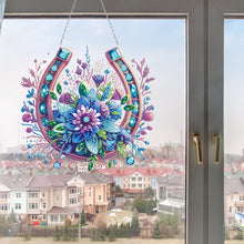 Load image into Gallery viewer, Acrylic Special Shape Animals Diamond Painting Ornaments for Garden Window Decor
