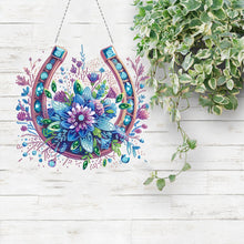 Load image into Gallery viewer, Acrylic Special Shape Animals Diamond Painting Ornaments for Garden Window Decor
