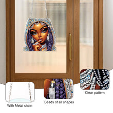 Load image into Gallery viewer, Acrylic Special Shape Animals Diamond Painting Ornaments for Garden Window Decor
