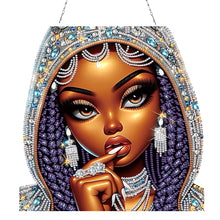Load image into Gallery viewer, Acrylic Special Shape Animals Diamond Painting Ornaments for Garden Window Decor

